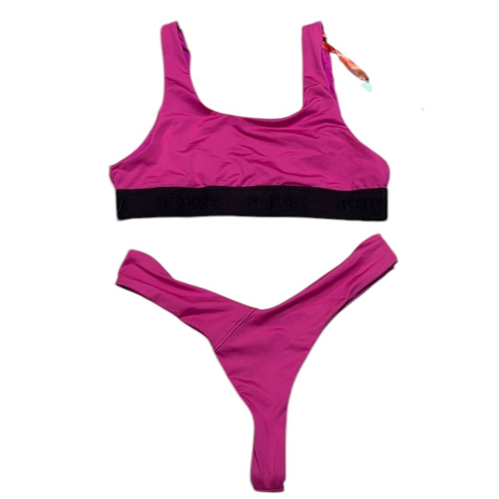 Dérive Swimwear Pink Bikini Set